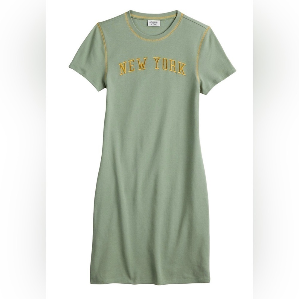 Mighty Fine New York Shirt Dress l SIZE S - Picture 2 of 7